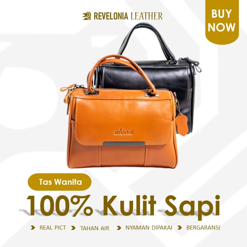 Tas Kulit Wanita ALONA Shoulder Bag Wanita Kulit Asli Tas wanita kulit asli hand bag wanita kulit  t