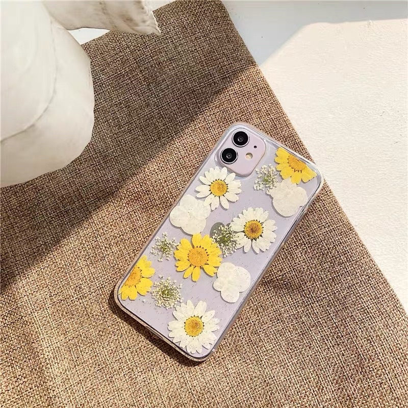 Dry Flower Case Vol 8 ALL PHONE TYPES! iPhone Oppo Vivo Xiaomi Samsung Huawei Realme Casing Bunga Kering V21 V20 V15 V19 V17 V11 Pro Y11 Y12 Y17 Y21 Y20 V23 Y50 Y30 Y1s