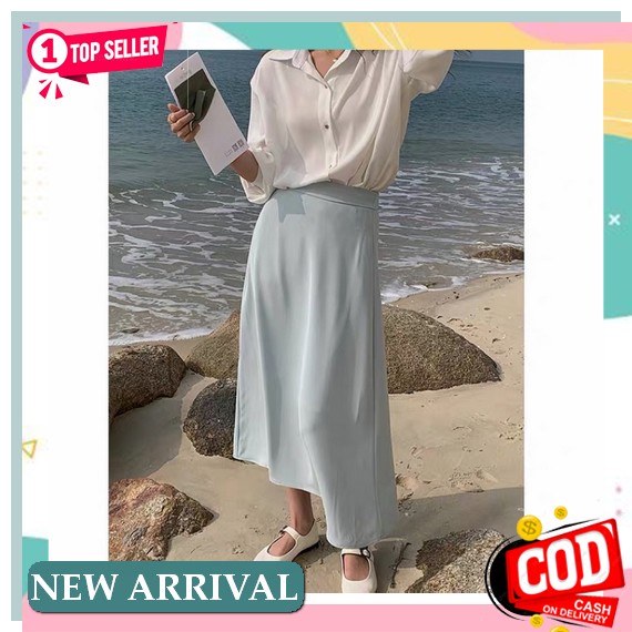 Rok Wanita Klok Kekinian Kotak Guru Rempel Korean Style X7U2 Serut Lilit Casual Motif Pesta Premium 