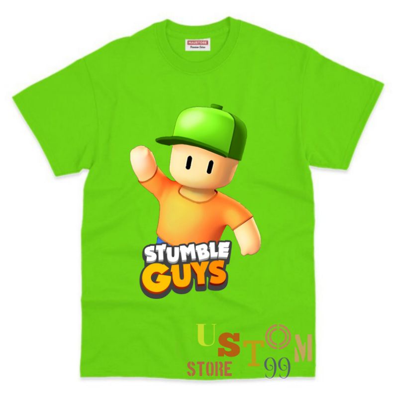 BAJU ANAK KAOS ANAK STUMBLE GUYS TERBARU BAHAN PREMIUM