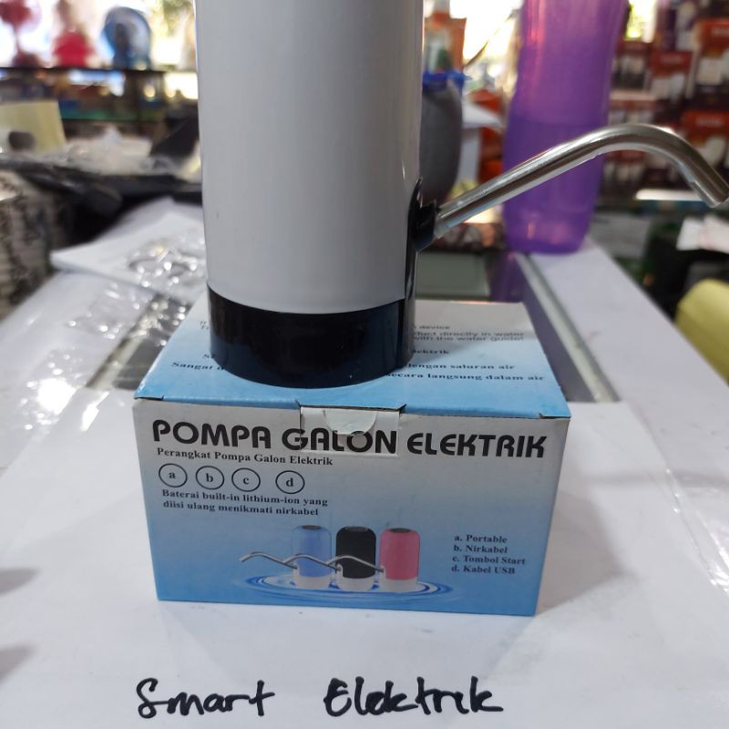 Pompa Galon Elektrik/ Dispenser Air Minum Recharge