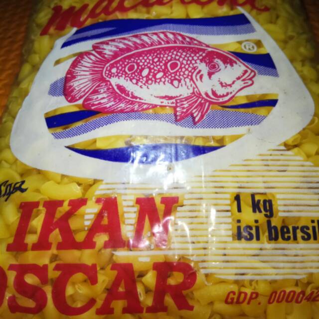 

makaroni / macaroni goreng mengecil(tidak mekar) cap ikan oscar netto 1kg