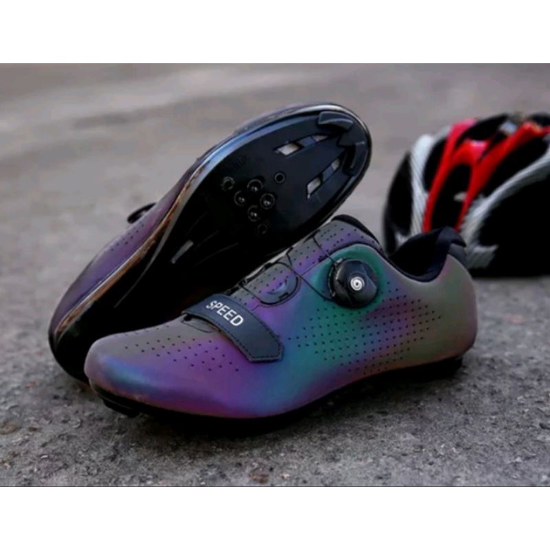 Speed Sepatu Sepeda Multi Cleat MTB Roadbike Sepatu Gowes Cleat Cycling Shoes Cleats