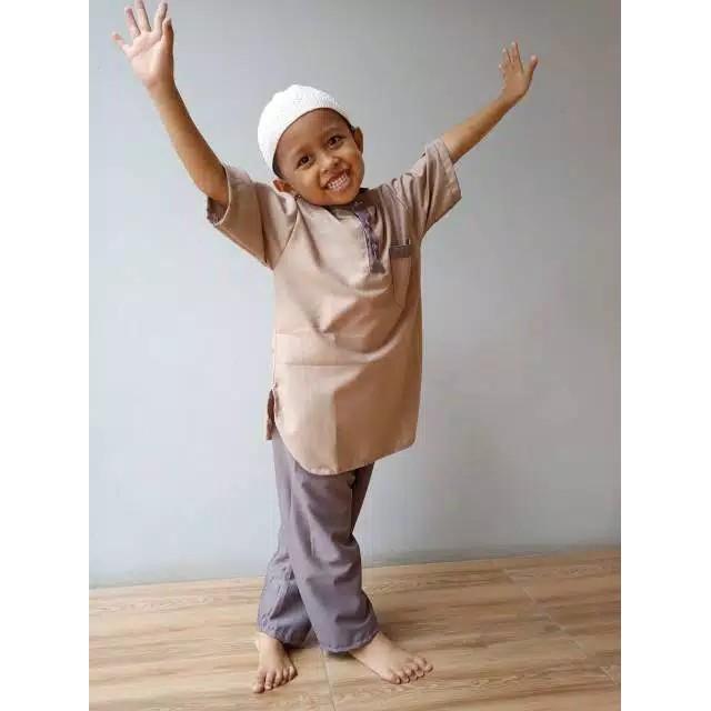 pilih warna koko turki anak kurta toyobo 1-9 tahun terlaris