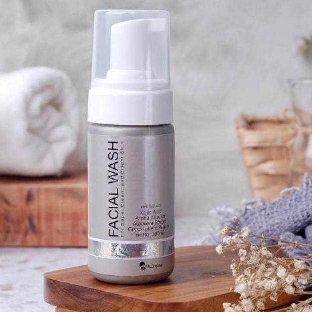 *TokoSalamJombang*FACIAL WASH/SABUN MS GLOW