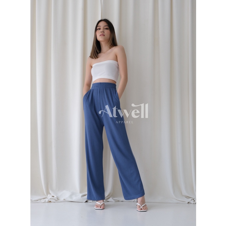 Avia High Waist Knit Culotte Pants