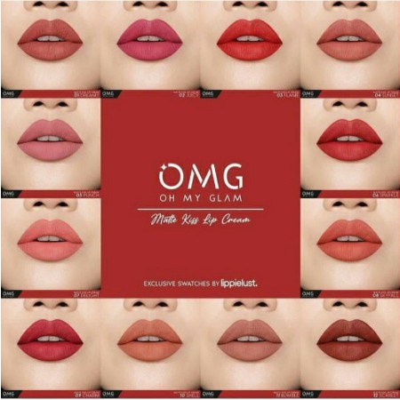 OMG OH MY GLAM MATTE KISS LIP CREAM / MADAME GIE LIP LIQUIDE MATTE CREAM