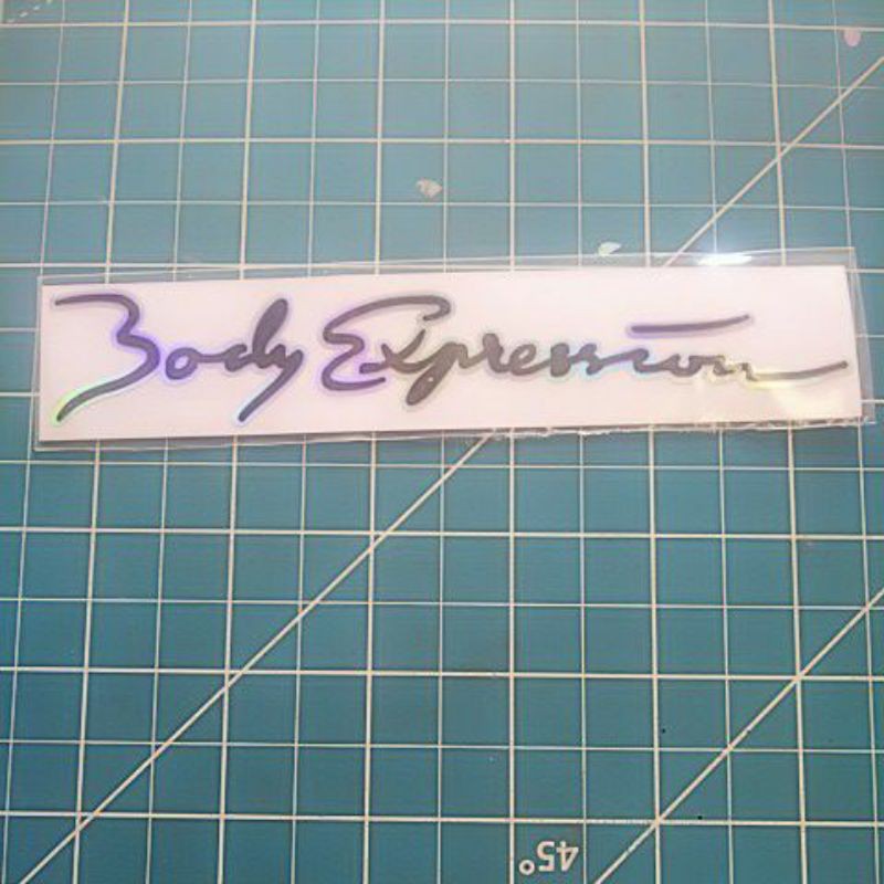 stiker body express - cutting stiker body (A3)
