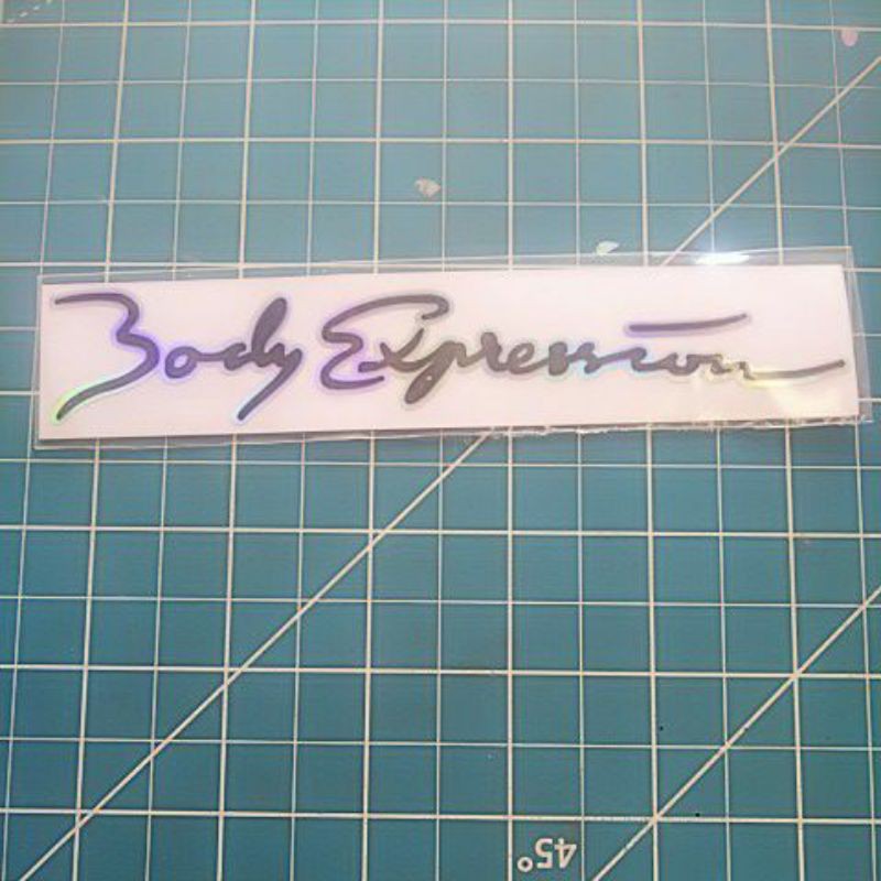 stiker body express - cutting stiker body (A3)