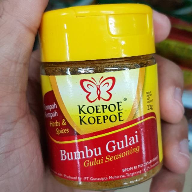 

Koepoe Koepoe Bumbu Gulai (Gulai Seasoning) 22gr