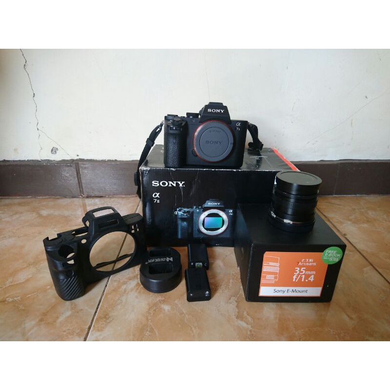 SONY A7II SATU SET PERALATAN FOTO WEDDING PREWEDDING