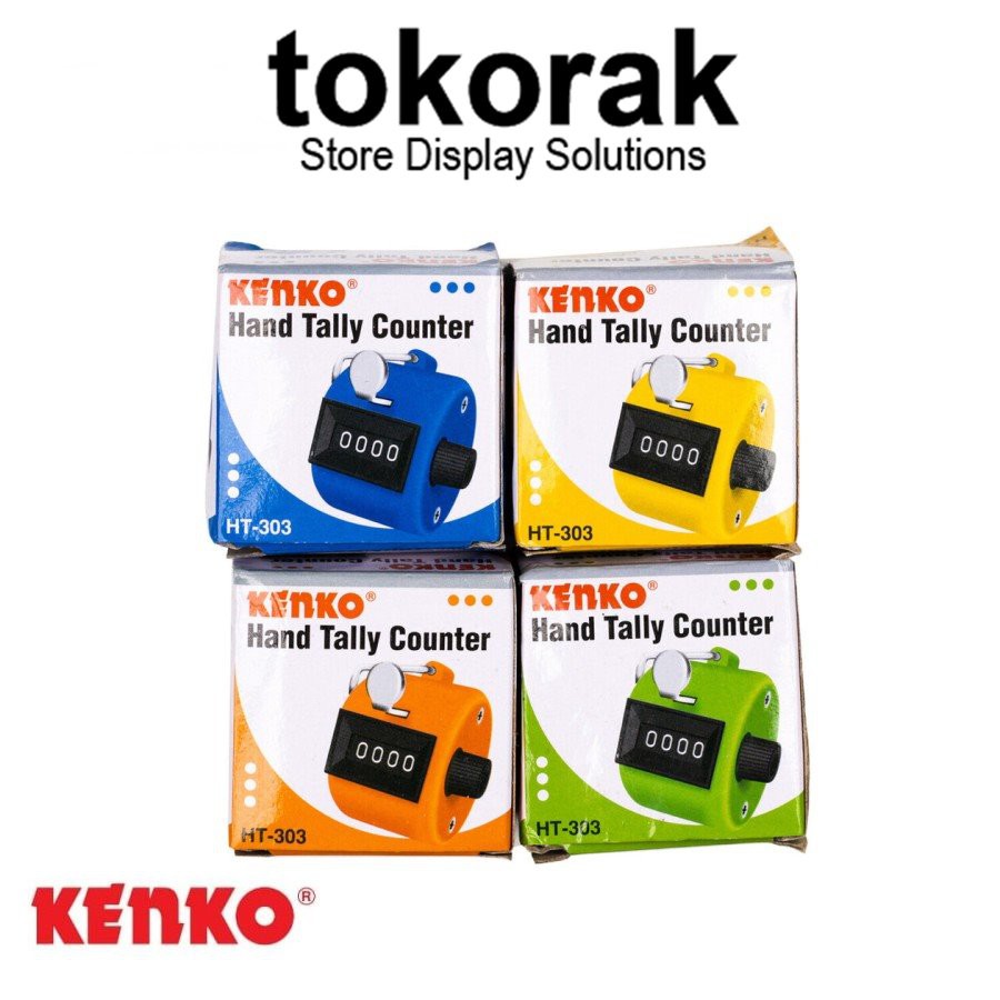 HAND TALLY COUNTER KENKO PLASTIK – ALAT PENGHITUNG MANUAL CEPAT