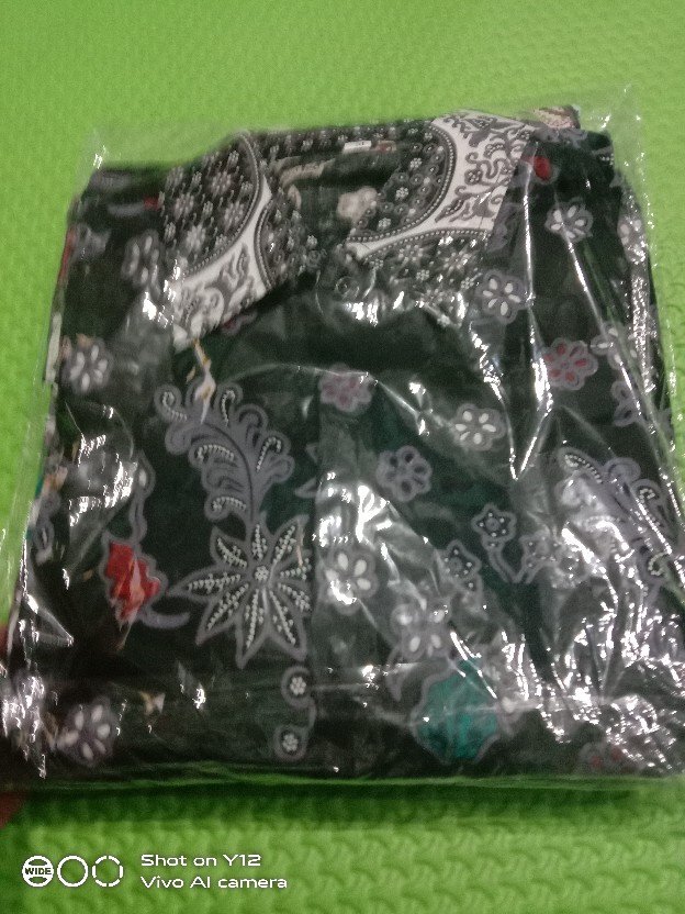 Tunik Batik Soft Elegan Di Pandang Mata M - Jumbo