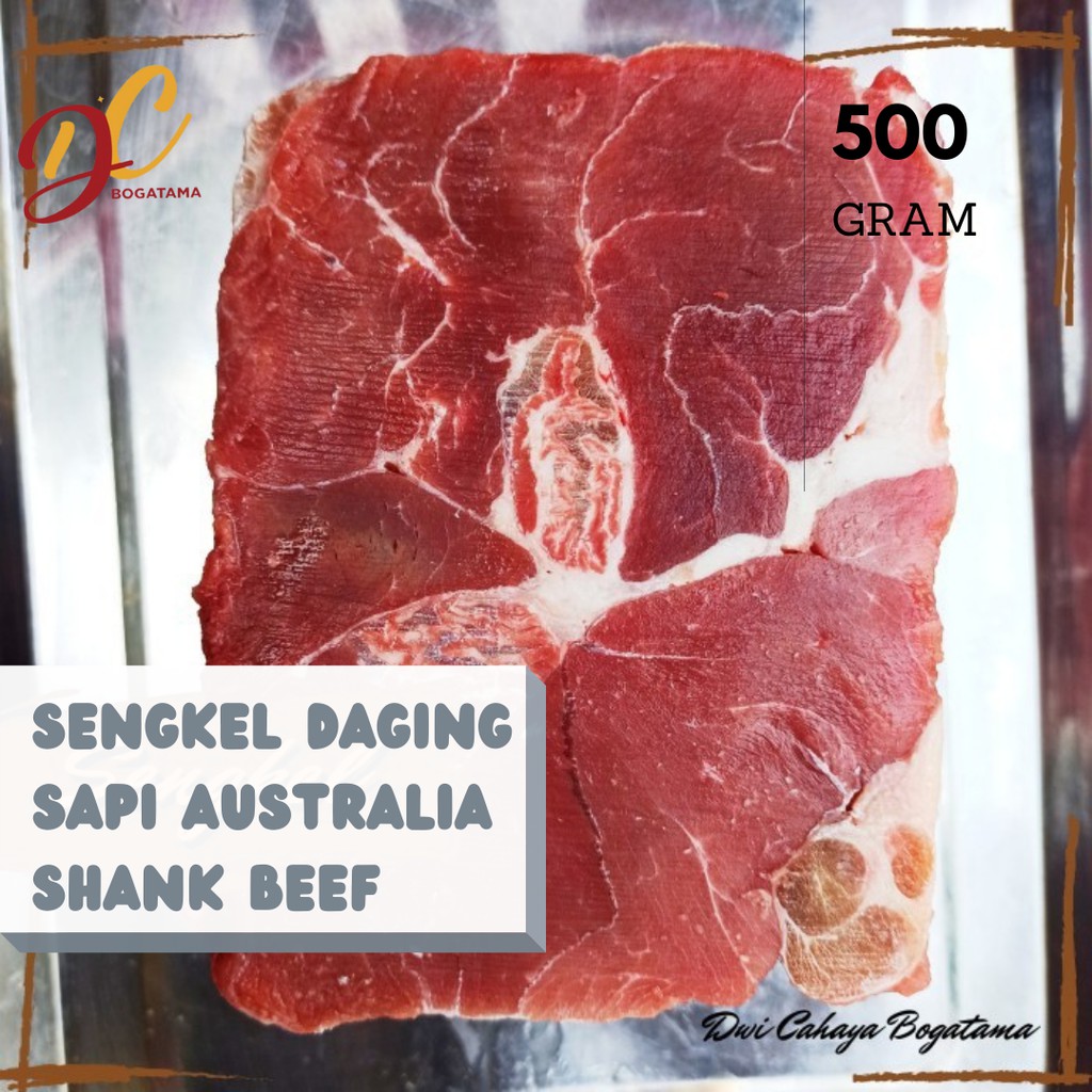 

Sengkel Daging Sapi Australia 1kg Shank Beef
