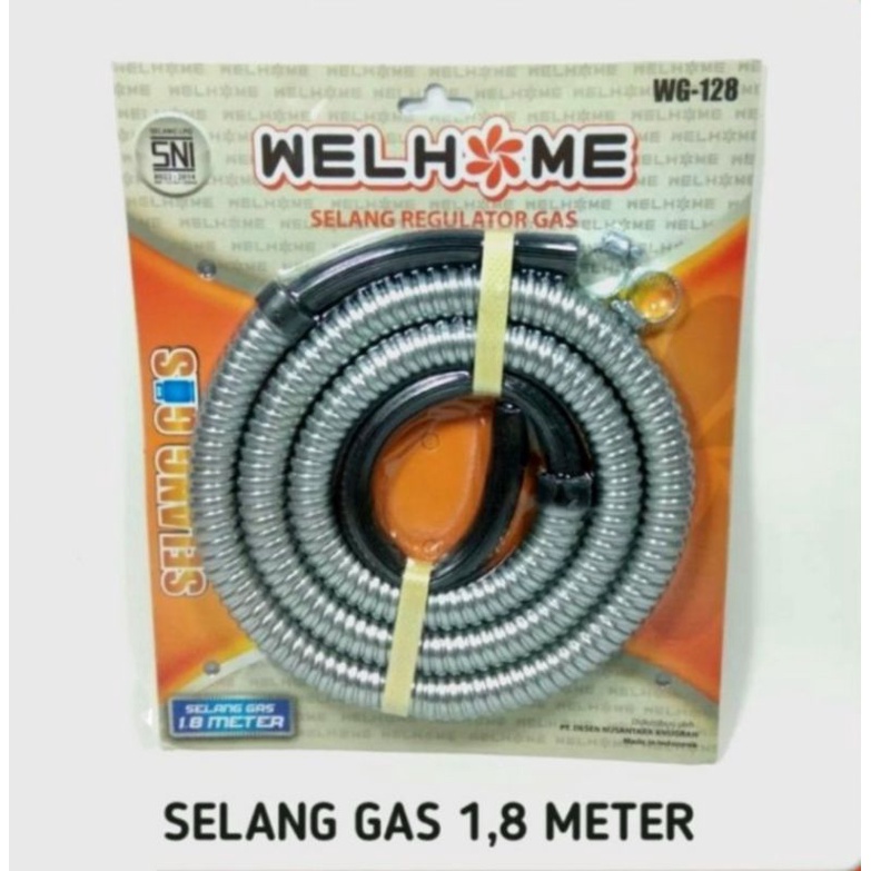 Selang Fleksibel Caisar / welhome Selang Gas Welhome / Caisar Premium 1.8 Meter