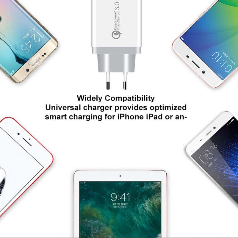 Charger Travel Adapter Colokan USB QC3.0 PD kepala charger JOYSEUS Wall Charger Fast Charging for Samsung Apple iphone Huawei Xiaomi Redmi Oppo VIVO