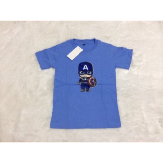 Kaos anak laki laki Karakter LED nyala SIZE L