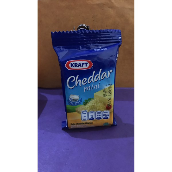 

Keju Cheddar Kraft 30gr