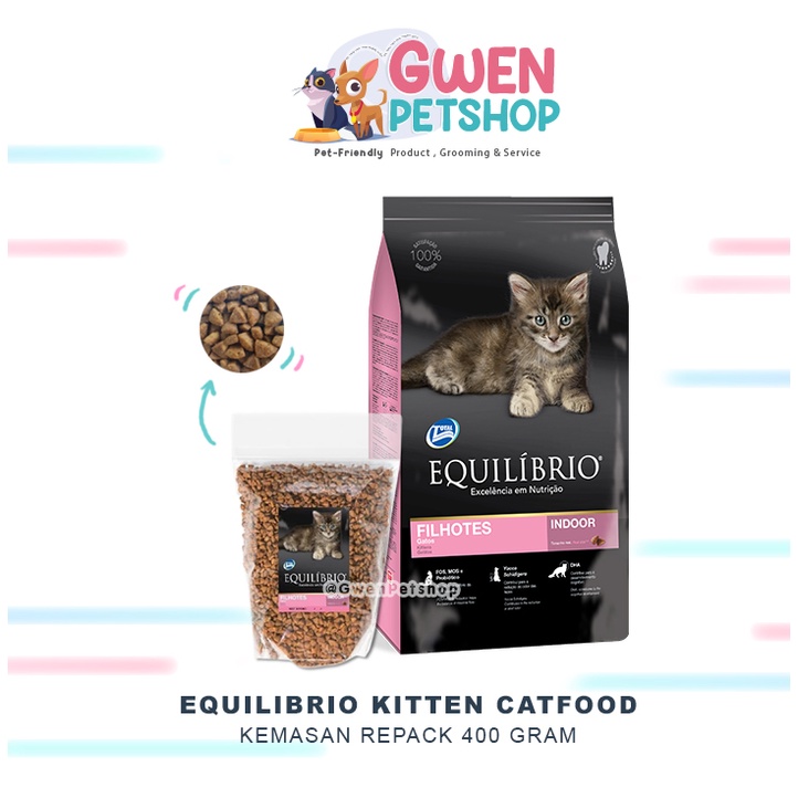 (REPACK)Equilibrio KITTEN REPACK-- Equlibrio ADULT REPACK 400gr /400gr