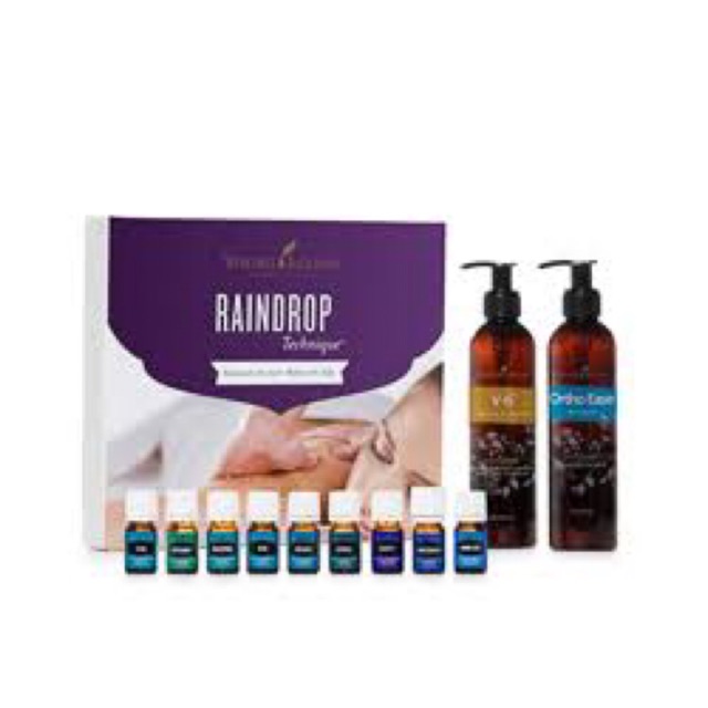 Raindrop technique young living essential oil