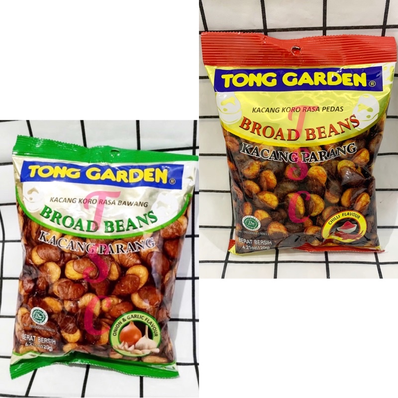 

Tong Garden Broad Bean Onion & Garlic Flavour / Chilli Flavour/Kacang Koro/ Parang/Rasa/Bawang putih /Pedas