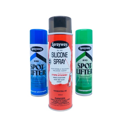 Sprayway Spotlifter Aerosol penghilang noda minyak pada pakaian kain untuk konveksi garment Best Quality