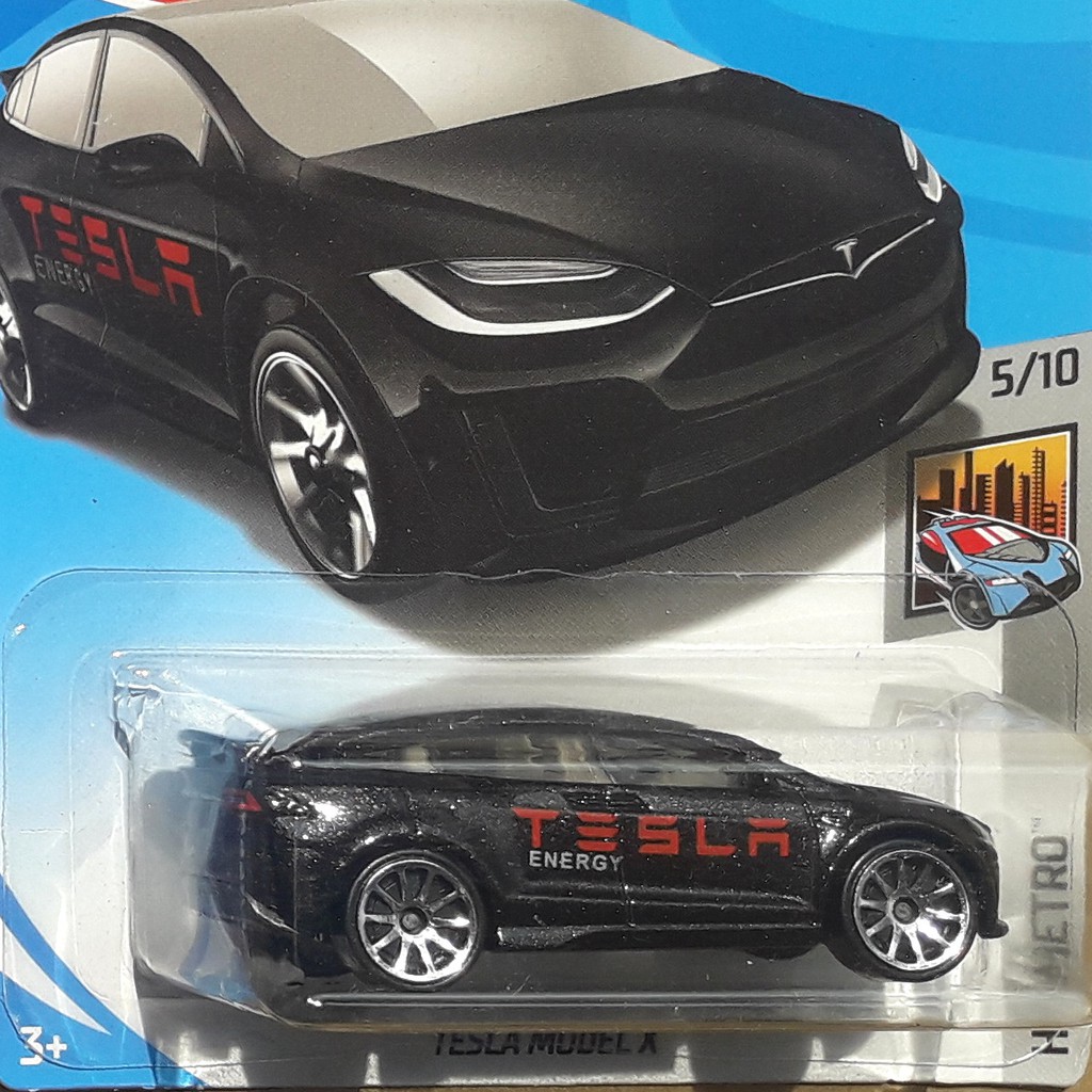 hot wheels tesla model x 2018