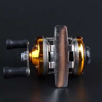 Mini Reel Pancing Baitcasting Fishing 3.0:1 50 M / Reel Pancing Mini Kuat Alat Gulung Pancing / Reel Pancing Power Handle Gulungan Senar Pancing / Rell Pancing Murah Berkualitas Bahan Alumunium Tahan Karat /  Fishing Reel Joran Penggulung Gulungan Pancing