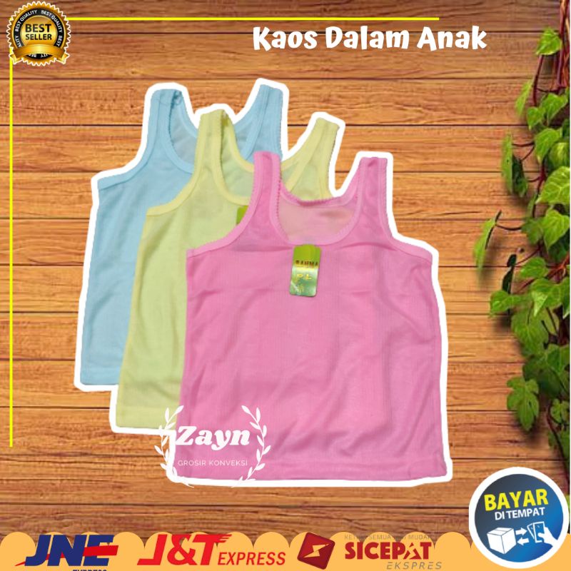 Kaos Dalam Anak Bayi Balita Halus ecer Murah S M L XL