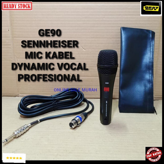 G90 Sennheiser mic kabel mik cable microphone karaoke dynamic profesional pro kabel cable GOLDEN legendary GOLD song musik senheizer senheiser audio sound system pengeras suara legendaris G90   Bisa SEGALA JENIS AUDIO SOUND  TERBUAT DARI BESI METAL  1 Mic