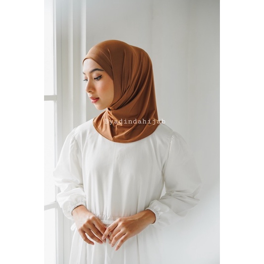 Bergo Syiria Mini Sport Non Pet Jersey hijab instant voly