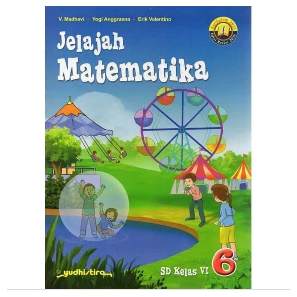 Buku Yudhistira Jelajah Matematika SD 6