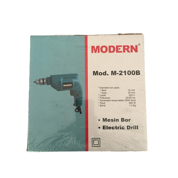 Mesin Bor 10mm 260 Watt Modern M-2100B