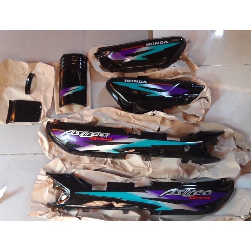 body honda astrea grand body astrea grand set box aki panel body astrea grand sabit list biru