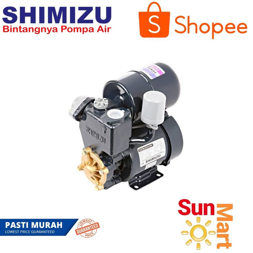 Pompa Air Shimizu PS 135 E PS135E Otomatis Tabung SNI ORIGINAL ASLI MURAH