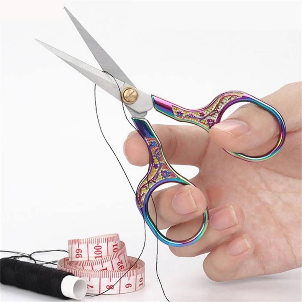 Gunting Benang Jahit / Pemotong Kain / Penggunting Benang Pancing / Kertas Serbaguna Bahan Stainless Steel Sewing Scissors