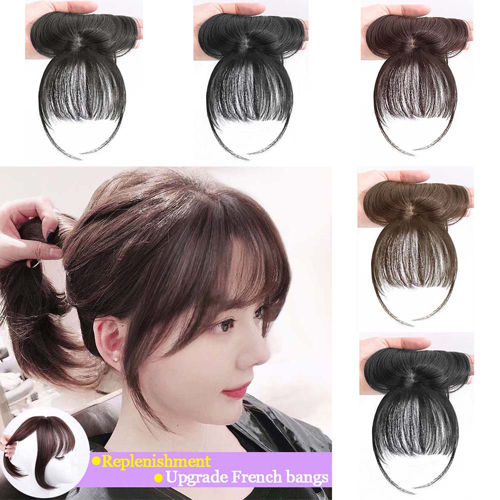 Wig / Rambut Palsu Full Cover 3d Invisible Bahan Sintetis Untuk Wanita