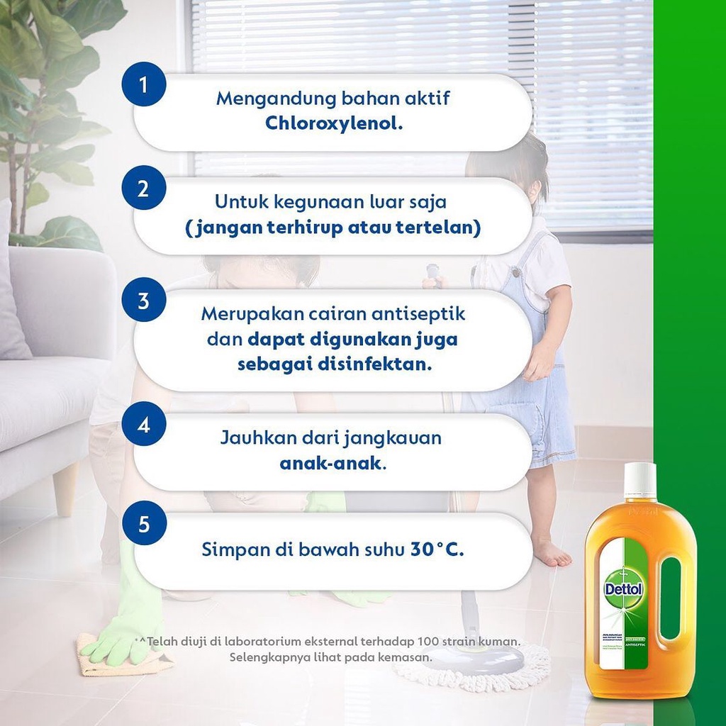 ★ BB ★ Dettol Antiseptic Liquid 95ml - 245ml - Cairan Antiseptik