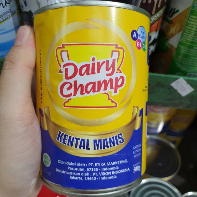 

DAIRY CHAMP susu kental manis 480gr