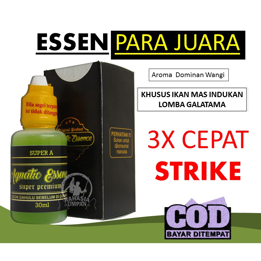 Aquatic Super A Essen Ikan Mas Indukan Babon Terlaris Untuk Harian dan Lomba