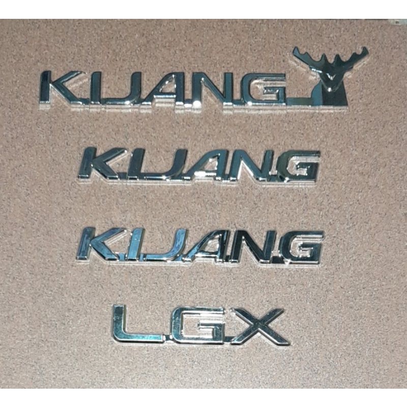 Emblem Logo Kijang Kapsul LGX & Emblem Logo Kijang Kapsul LSX set