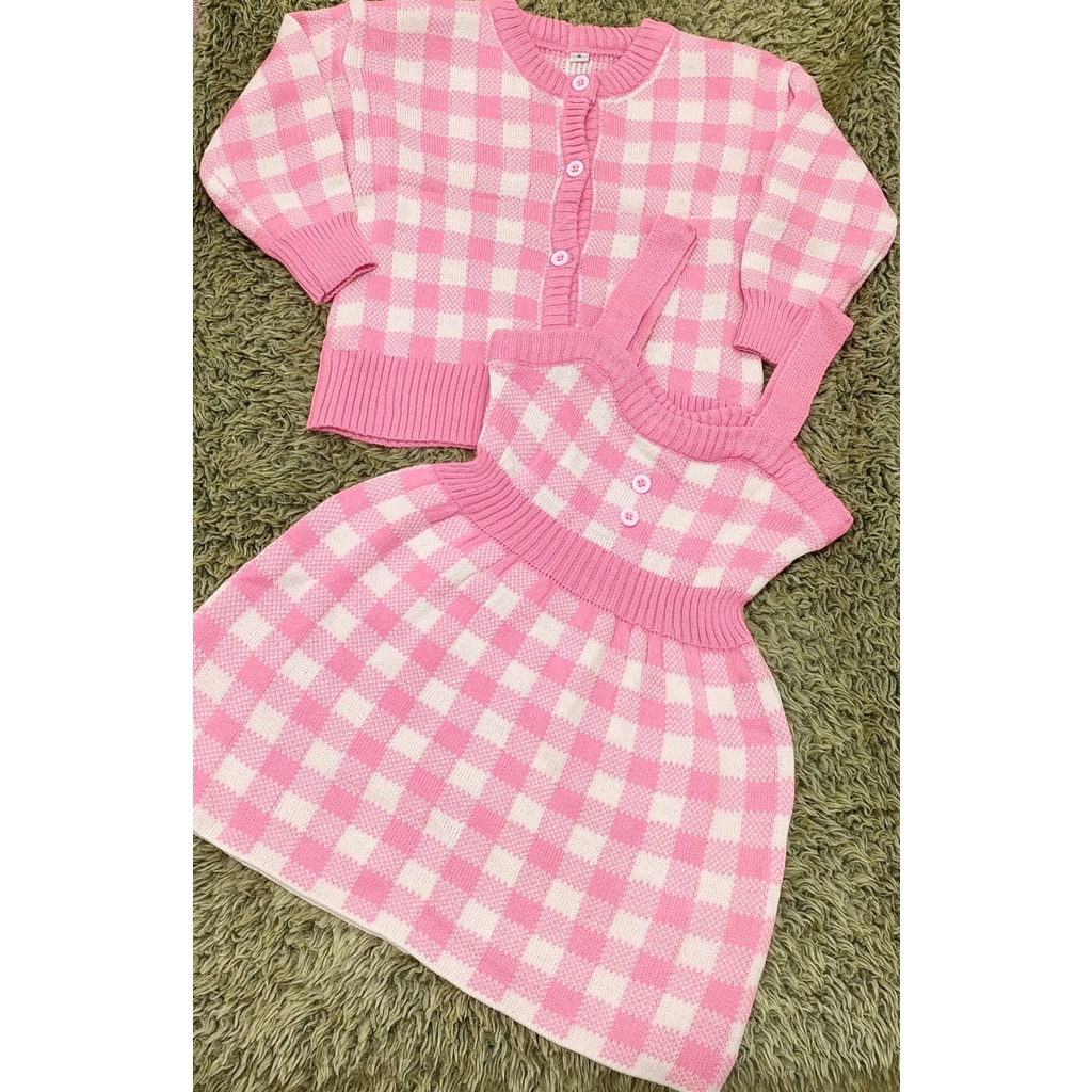 Zahra Cardigan Anak Perempuan Lunair Bahan Rajut | Cardigan Anak Kekinian Umur 1 - 6 Tahun