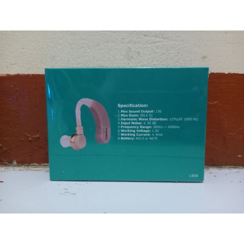 Alat Bantu Dengar Puremed / Puremed Hearing Aid Cantel &amp; Kabel