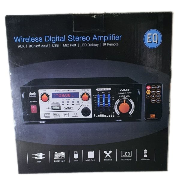 Digital Karaoke Amplifier Fleco D-22 Amplifier Bluetooth Fleco D 22 Amplifier Karaoke Wireless