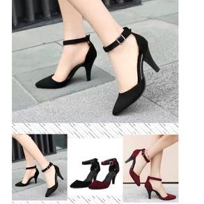 [KLU.19Au22ᵀ] FR04 Sepatu WANITA HAK TINGGI HIGH HEELS 7cm STILETTO SEPATU PESTA KERJA KANTOR KONDAN