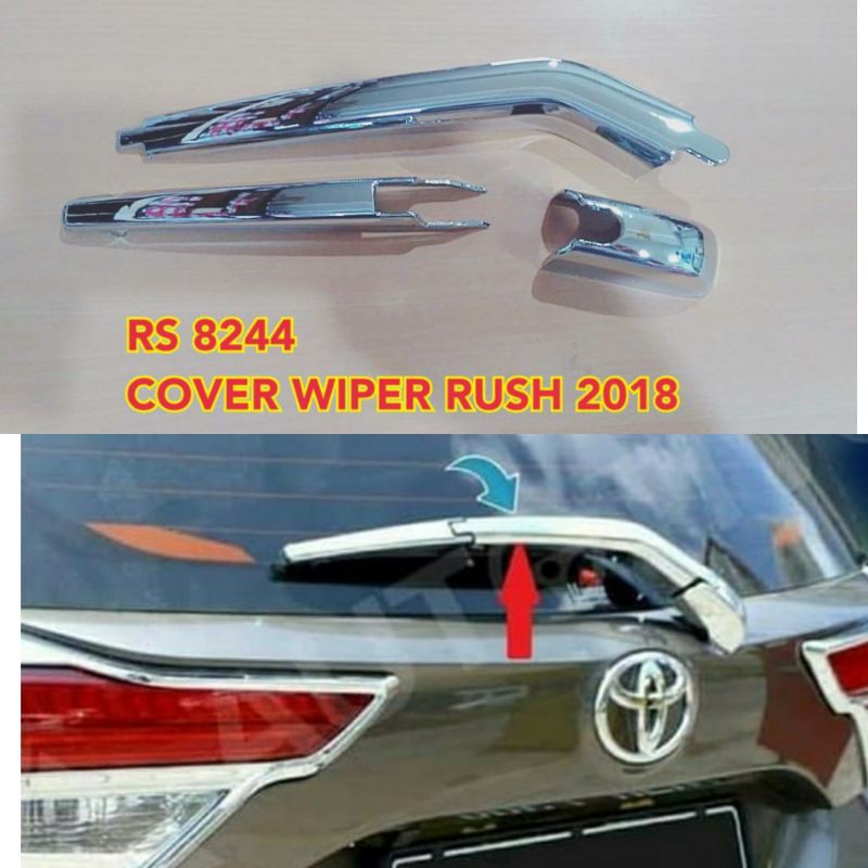 Cover Wiper Tutup Wiper Belakang Blk Khusus Mobil All New Rush Terrios Terios Tahun 2018 2019 2020 2