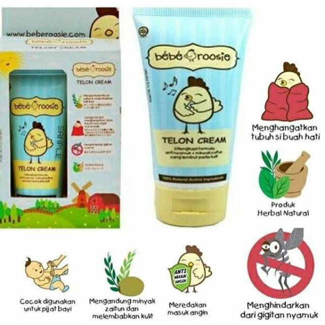 ♥BabyYank♥ BEBE ROOSIE TELON CREAM 60GR/TELON CREAM TERMURAH