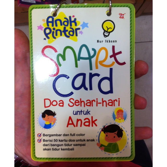 Smart Card Doa Sehari Hari Kartu Bayi Buku Bayi Buku Doa Anak Buku Doa Bayi