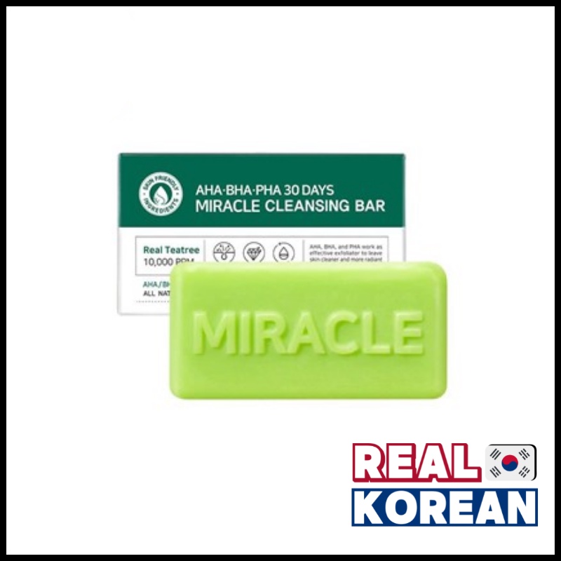 SOMEBYMI AHA BHA PHA 30 Days Miracle Cleansing Bar 160g