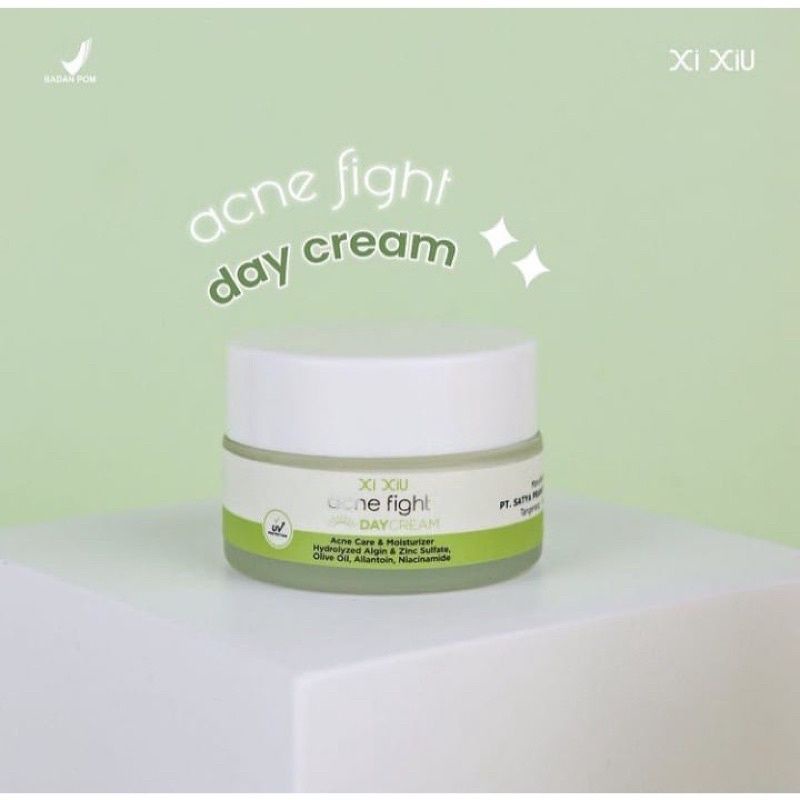 XI XIU Brightening GLOW AGNE fight || day dan night cream